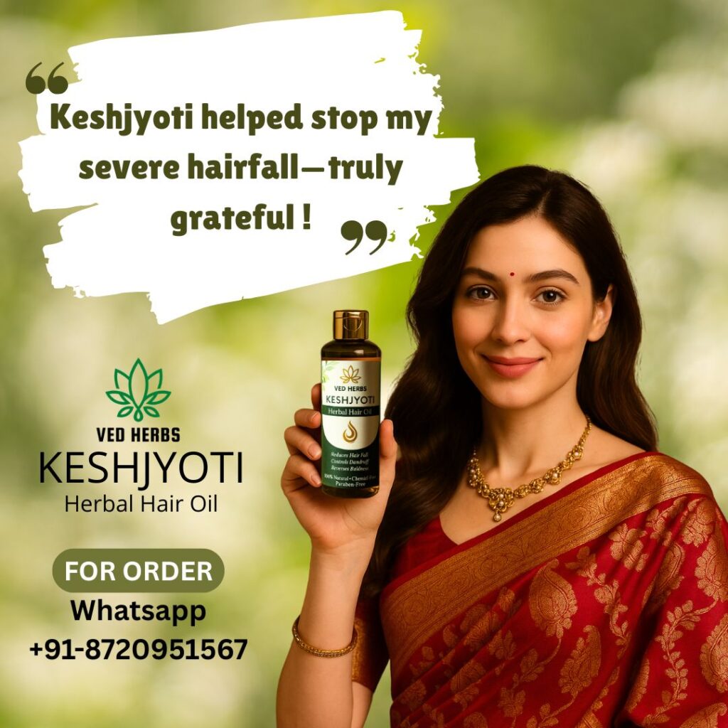 Keshjyoti helped stop my severe hairfall—truly grateful!